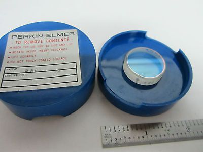 OPTICAL COATED FILTER PERKIN ELEMER LASER OPTICS  BIN#1