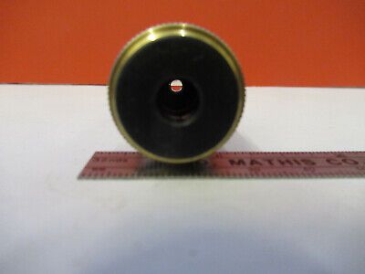 AMSCOPE OBJECTIVE LENS 100X /160 OPTICS MICROSCOPE PART AS PICTURED &8z-a-117