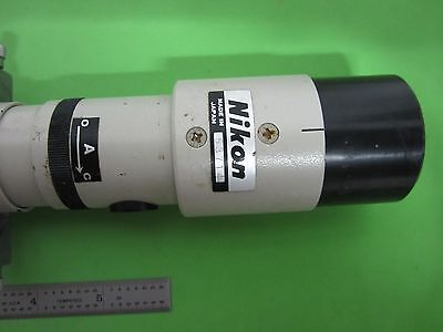 MICROSCOPE PART NIKON JAPAN VERTICAL LAMP ILLUMINATOR OPTICS AS IS BIN#L8-05