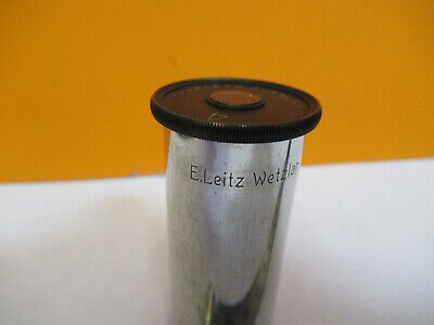 ERNST LEITZ ANTIQUE GERMANY EYEPIECE "4" MICROSCOPE PART AS PICTURED &H1-B-21