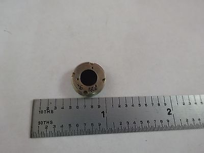 MICROSCOPE PART SMALL MOUNTED FILTERS OPTICS AS IS BIN#L3-E-28