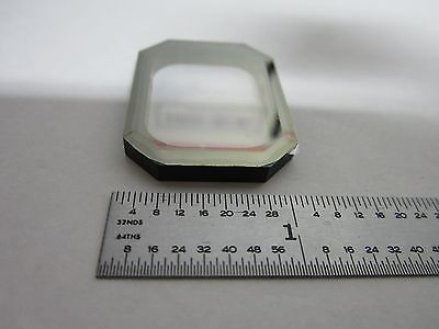 OPTICAL MICROSCOPE PLANE BEAM SPLITTER NIKON OPTICS PELLICLE  AS IS BIN#N7-44