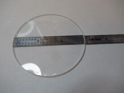 OPTICAL PLANO GLASS ROUND PLATE OPTICS AS PICTURED &3K-A-20