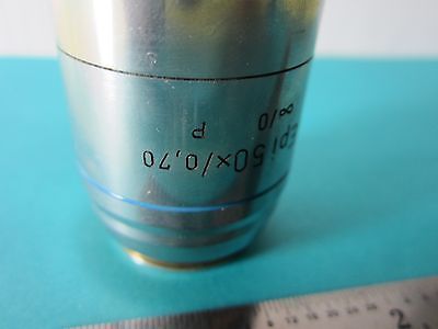 MICROSCOPE OBJECTIVE REICHERT AUSTRIA 50X EPI INFINITY CORRECTED OPTICS BN#E3-04