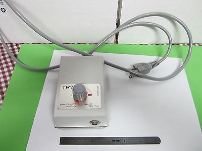 MICROSCOPE PART TR7 GERMANY TRANSFORMER POWER SUPPLY LAMP ILLUMINATOR BIN#39