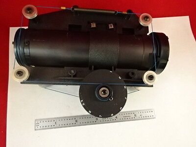 MICROSCOPE PART LEICA DMRXA ILLUMINATOR ASSEMBLY LENSES OPTICS AS IS #D6-B-02