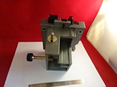 LEICA DMRB STAGE MECHANISM MICROMETER MICROSCOPE PART AS IS #67-96