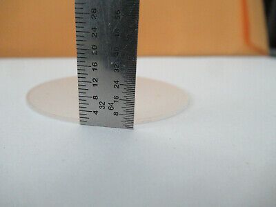 OPTICAL FLAT FUSED SILICA 2" DIAMETER LASER OPTICS AS PICTURED &F5-A-08