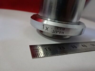 LEICA DMR GERMANY HC 541510 CAMERA ADAPTER 1X NICE MICROSCOPE PART OPTICS &98-10