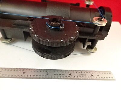 MICROSCOPE PART LEICA DMRXA ILLUMINATOR ASSEMBLY LENSES OPTICS AS IS #D6-B-02