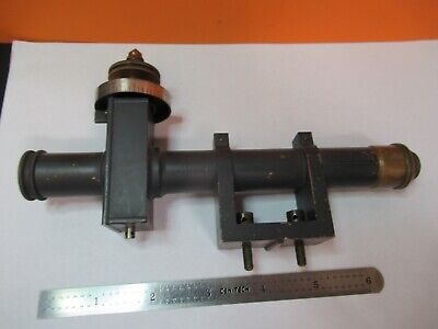 FOR PARTS ANTIQUE BRASS COLLIMATOR MICROSCOPE FILAR OPTICS AS PICTURED &7B-B-01