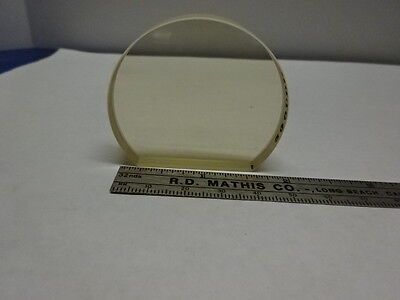 SPECTRA PHYSICS ZERODUR TRUNCATED MIRROR OPTICAL OPTICS AS PICTURED &83-35