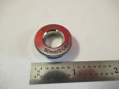 EALING 50mm OBJECTIVE MICROSCOPE PART OPTICS AS PICTURED &1E-B-17