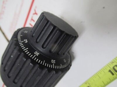 LEICA DMR GERMANY KNOBS SET MICROMETER MICROSCOPE PART AS PICTURED #FT-3-10