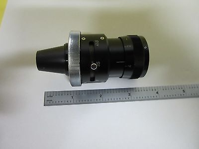 MICROSCOPE PART OLYMPUS JAPAN OPTICS EYEPIECE 211359 AS IS BIN#T7-20