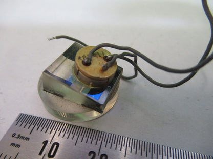 OPTICAL PHOTODIODE +ZERODUR MINI LENS RLG LITTON OPTICS  AS PICTURED &H3-B-43