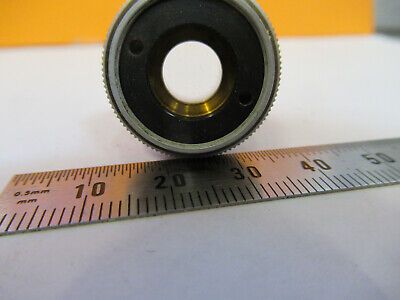 VINTAGE BAUSCH LOMB 3.2X OBJECTIVE OPTICS MICROSCOPE PART AS PICTURED &W3-B-36