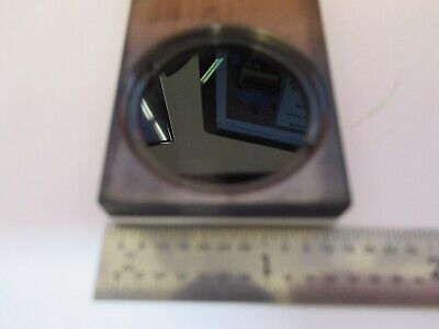 CARL ZEISS GERMANY OPAQUE FILTER OPTICS MICROSCOPE PART AS PICTURED #A2-A-87