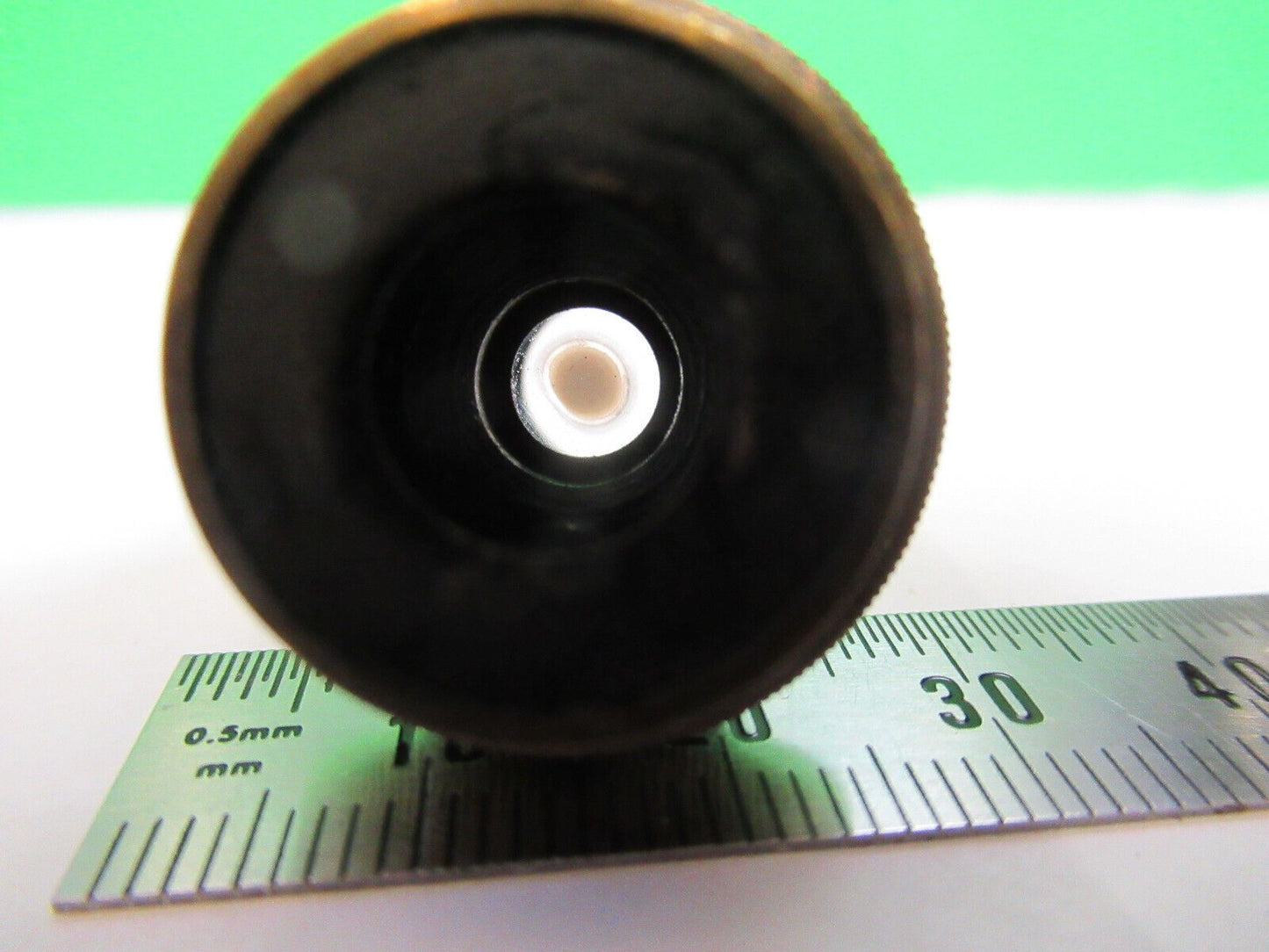 CARL ZEISS JENA "A" OBJECTIVE LENS OPTICS MICROSCOPE PART AS PICTURED Q7-A-05