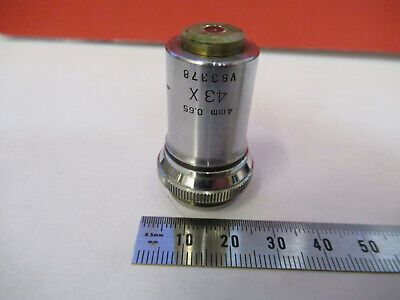 bausch lomb objective 43x LENS microscope part AS PICTURED #82-A-13