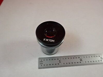 MICROSCOPE PART TIYODA JAPAN EYEPIECE OCULAR KW15M OPTICS AS IS B#N7-F-06