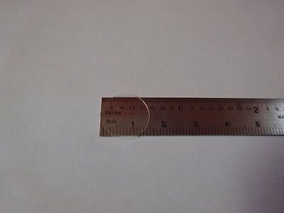 OPTICAL SAPPHIRE BLANK WINDOW THIN FLAT OPTICS AS PICTURED &94-63