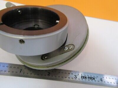 REICHERT AUSTRIA NOSEPIECE BRASS MICROSCOPE PART OPTICS AS PICTURED &11-B-08