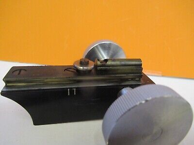 LEITZ GERMANY POL TUBUS ADJUST MICROSCOPE PART OPTICS AS PICTURED &85-B-28