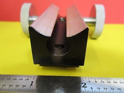 BAUSCH LOMB STAGE HOLDER TUBUS MICROSCOPE PART AS PICTURED #FT-6-138