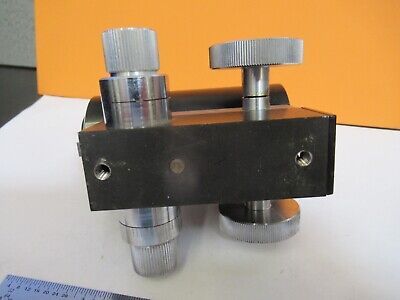 ROLYN GERMANY TUBUS STAGE MICROMETER MICROSCOPE PART AS PICTURED &FT-1-A-02