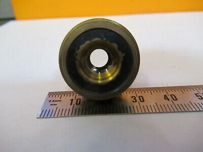 ANTIQUE BRASS Bausch Lomb OBJECTIVE LENS MICROSCOPE PART AS PICTURED &8Y-A-118