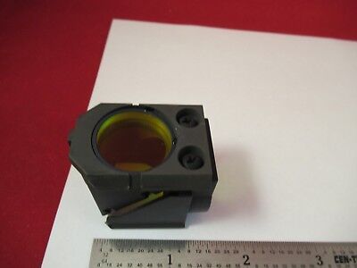 LEICA DMR GERMANY 513808 FILTER I3 FLUORESCENT OPTICS MICROSCOPE PART &6-A-80