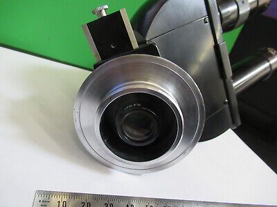 ERNST LEITZ TRINOCULAR HEAD OPTICS MICROSCOPE PART AS PICTURED #R9-A-08