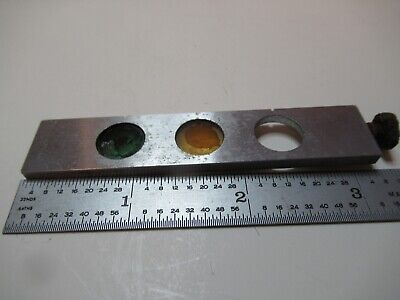 FOR PARTS ANTIQUE MICROSCOPE PART SLIDE RARE UNKNOWN AS PICTURED &16-B-87