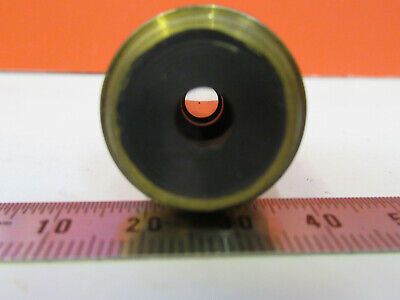 ANTIQUE BRASS SPENCER OBJECTIVE 44X LENS MICROSCOPE PART AS PICTURED &F6-B-119