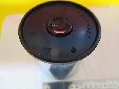 LEITZ WETZLAR GERMANY POL EYEPIECE 8X MICROSCOPE PART AS PICTURED &FT-6-101