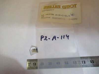 OPTICAL MELLES GRIOT 8mm PRISM OPTICS AS PICTURED &P2-A-114