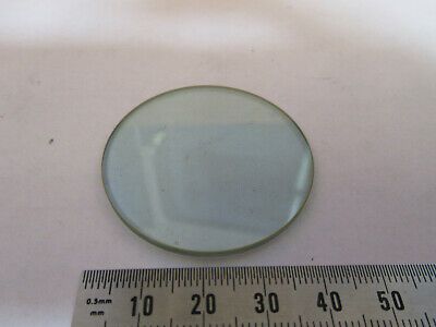 OPTICAL HEAT ABSORBING GLASS FILTER MICROSCOPE PART OPTICS AS PICTURED &P6-A-67