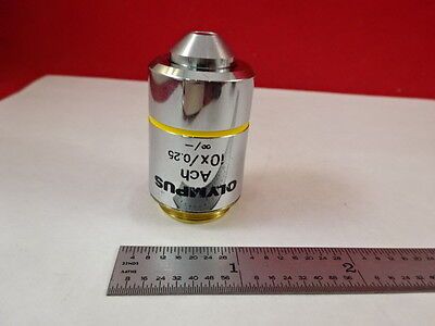 MICROSCOPE OBJECTIVE WYKO DEKTAK OLYMPUS ACH INTERFEROMETER OPTICS AS IS #NT2200