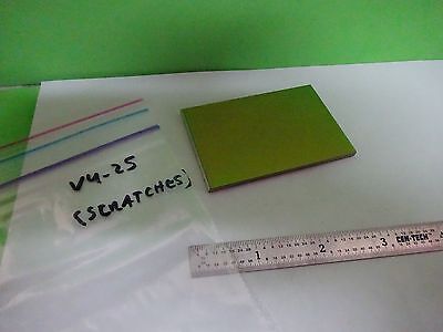 OPTICAL METAL MIRROR [scratches on surface] LASER OPTICS AS IS BIN#V4-25