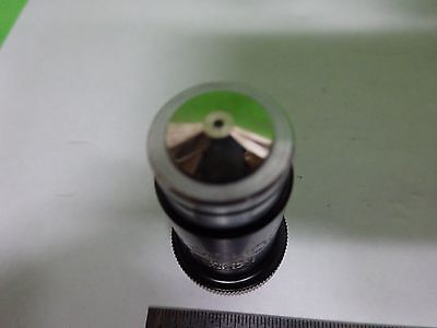 MICROSCOPE PART OBJECTIVE ZEISS WINKEL 100X GERMANY OPTICS AS IS BIN#V8-26