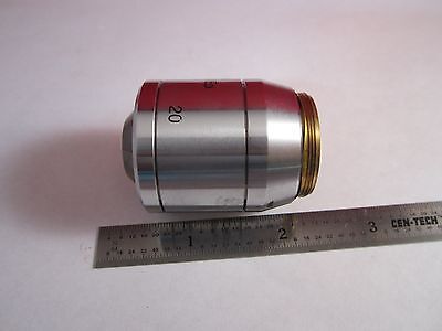 MICROSCOPE OBJECTIVE REICHERT AUSTRIA 20X POLYCON EPI INFINITY OPTICS BN#11-DT-D