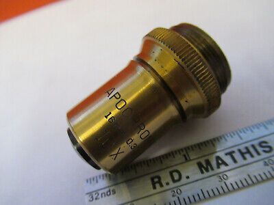 ANTIQUE BAUSCH LOMB APO 10X OBJECTIVE MICROSCOPE PART AS PICTURED &8z-a-111