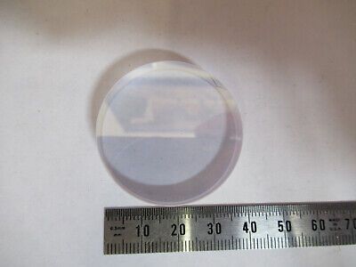 OPTICAL FLAT ORIEL COATED LENS LASER OPTICS AS PICTURED R5-A-77