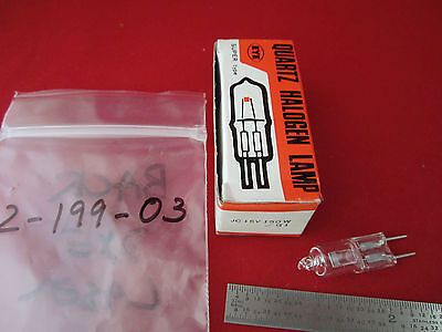 MICROSCOPE LAMP BULB QUARTZ HALOGEN JC 15V 150W #2-199-03