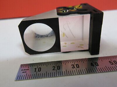 LEITZ WETZLAR MOUNTED GLAS PRISM HEAD MICROSCOPE PART AS PICTURED &B2-A-23