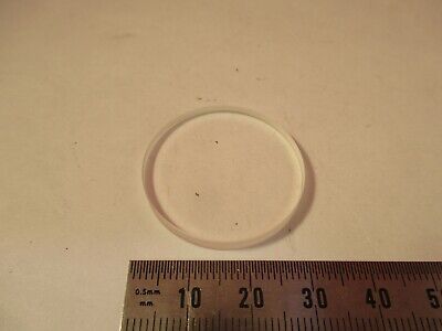 OPTICAL FLAT 30mm DIAMETER OPTICS AS PICTURED &13-89