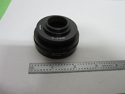 MICROSCOPE PART CAMERA ADAPTER WEBLEI-16 NOVOFLEX GERMANY OPTICS BIN#Q8-10