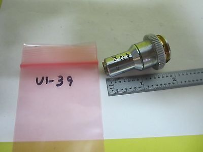 MICROSCOPE PART OBJECTIVE LEITZ GERMANY L 20X EF OPTICS BIN#U1-39