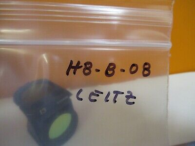 LEITZ LEICA FLUORESCENCE I3 513808 FILTER CUBE MICROSCOPE PART AS PIC &H8-B-08